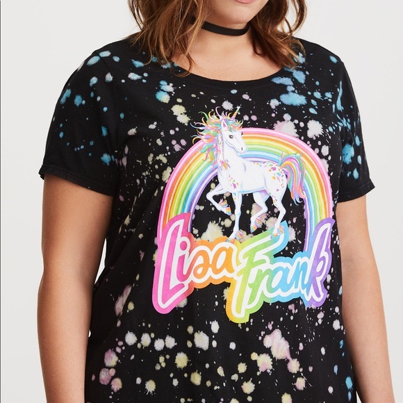 torrid Tops - TORRID 3x Lisa Frank Shirt torrid Tops - TORRID 3x Lisa Frank Shirt